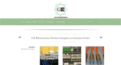 Desktop Screenshot of geelettrotecnica.com
